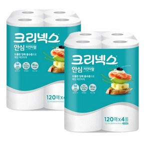 크리넥스 안심 키친타올, 120매