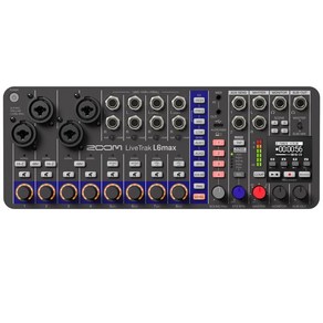 줌 L6max 오디오 믹서 멀티트랙 레코더 오디오 인터페이스 12채널