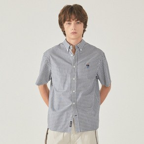 [후아유] Steve Short Sleeve Check Shirts / WHYWF2512U