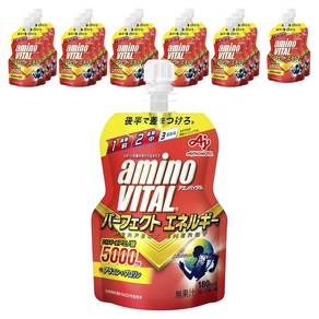아미노바이탈 퍼펙트 에너지 아미노산 5000mg 알라닌 + 플로린 그레이프 프루트 맛, 130g, 18개 - 드링크믹스