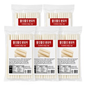쫄깃쫄깃 분모자, 250g, 5개