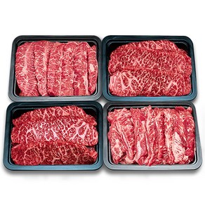 프리미엄 소고기 특수부위 3종 살치살 부채살 갈비살 야들야들한 특수부위 소한마리 3종세트, 1kg(특수부위 1kg), 1개