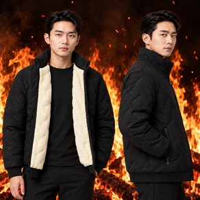 보보니 남성용 겨울 방한 패딩 작업복