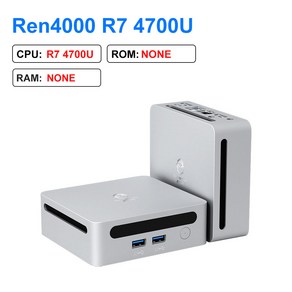 미니PC게임 2025 GenMachine 새로운 미니 PC Ren4000 4700U AMD Ryzen7