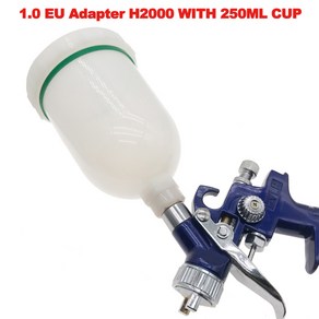 미니 8MM 2000 자동차 스프레이 HVLP 페인트 에어로 노즐 에어 그래프 페인팅 공압 0MM WENXING 브러시