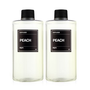 제이에스피 디퓨저 대용량 리필액, 체리블러섬, 500ml, 2개
