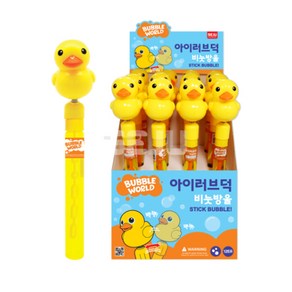 (주)세주 아이러브덕 스틱버블 1개 비눗방울 비누방울 놀이 장난감