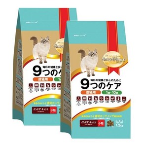 나인케어 고양이 기능성 사료, 인도어, 2.4kg, 1개