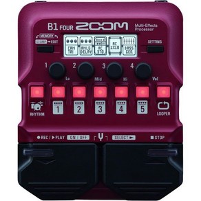 Zoom B1 FOR 베이스 멀티 이펙트 프로세서