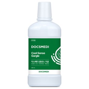 닥스메디 쿨센스 프로폴리스 천연 무알콜 가글 구강청결제, 250ml, 1개