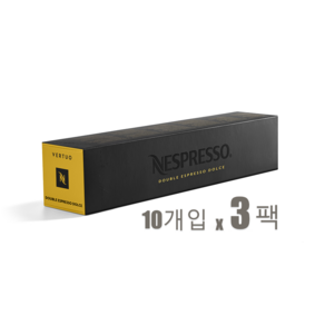 네스프레소 버츄오 더블 에스프레소 돌체 캡슐커피