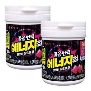 롯데웰푸드 졸음번쩍 에너지껌