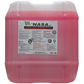 KS정품 NASA 나사 장수명 부동액 냉각수 원액 18L 말통 레드 (적색) 5년10만km, 1개