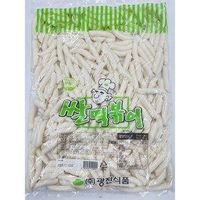 광진식품 생쌀떡볶이 떡볶이떡 쌀떡 가는떡 신당, 1.5kg, 1개
