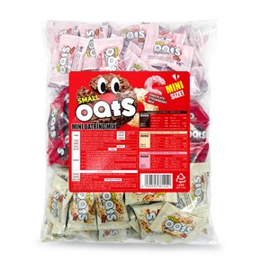 미니 오트링 믹스 1kg (초코 딸기 밀크 혼합) 대용량 미니바이트 과자