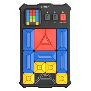 giiker 슈퍼슬라이드 슬라이딩 퍼즐 자석 블럭 블록 매직 큐브 교구 유아 아기 두뇌게임 기커코리아