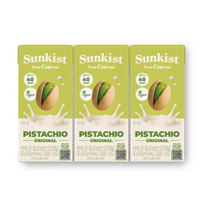 [광동직영] (40kcal) 썬키스트 마시는 피스타치오 오리지널, 190ml, 30개