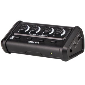 ZOOM 줌 4채널 헤드폰 앰프 ZHA-4 블랙