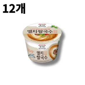 종가집 멸치 쌀국수, 92g, 12개