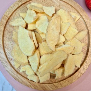 맛과 영양을 그대로 동결건조 사과칩, 3개, 100g