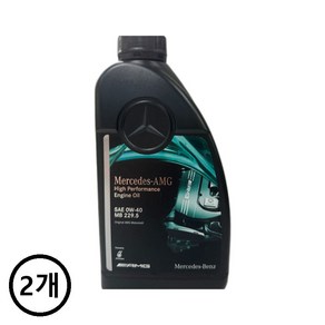 벤츠 순정엔진오일 AMG 229.5 0W40 1L AMG 가솔린 전용 벨기에산