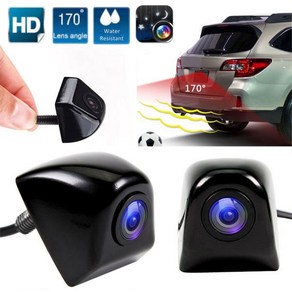 화물차 후방카메라 자동차 후방 카메라 야간 투시경 후진 자동 주차 카메라 CCD 방수 LED 백업 모니터 광도 HD 비디오 신제품, 01 Black