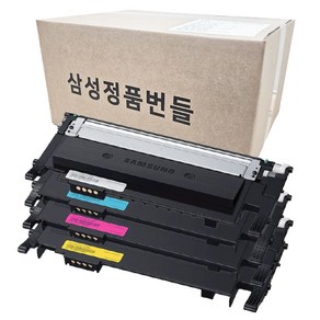 삼성정품 CLT-K510S 벌크 토너 4색세트, 검정,노랑,파랑,빨강, 1세트, +잘나와토너볼펜