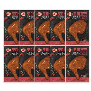 하림 토마호크 치킨다리 핫치폴레, 170g 10개