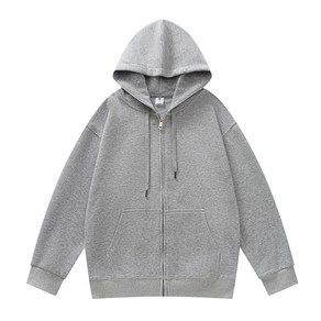 남녀공용 무지 후드집업 오버핏 데일리 빅사이즈 Sevenmoon