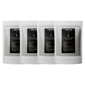 구월의아침 국산100%쪄서볶은 서리태콩물가루 검은콩가루, 500g, 4개