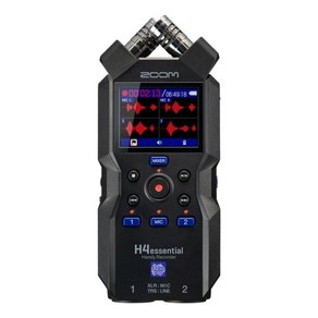 ZOOM 줌 32bit 플로트 4 트랙 사양 핸디 레코더 H4essential 2024년 발매 H4e