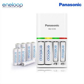 파나소닉 BQ-CC55 에네루프 급속 충전기 AA AAA가능 Panasonic, 1개