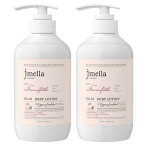제이멜라 인 프랑스 팜므파탈 바디 로션 리치향, 500ml, 2개