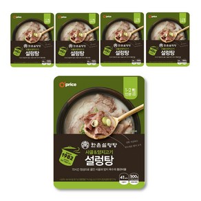 Oprice 한촌설렁탕 정통설렁탕, 500g, 5개