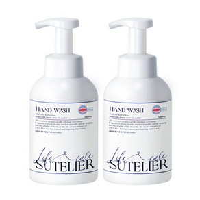 수뜰리에 독일더마 고보습 버블 핸드워시 블랑쉬, 510ml, 2개