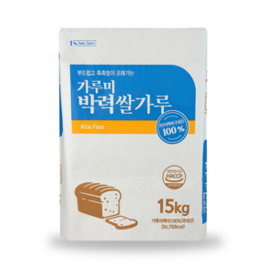 새롬푸드 가루미박력쌀가루, 15kg, 1개