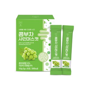 참앤들황토농원 [참앤들황토농원] 데이앤 콤부차 샤인머스켓, 5g, 30개입, 1개