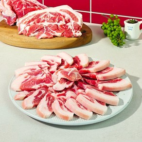 움찬육가 뒷고기 덜미살 꼬들살 캠핑 특수부위 꼬들목살 슬라이스 250g, 1개