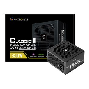 마이크로닉스 Classic II 풀체인지 600W 80PLUS브론즈 ATX3.1 파워-ATX