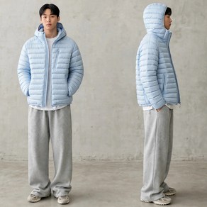 [고퀄리티/핏보장] 빠델 남녀공용 후드 점퍼 자켓 오버핏 아노락 숏 라이트 웰론 경량 패딩