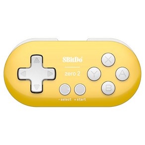 8BitDo 제로2 FIFA 블루투스 게임패드, 레몬옐로우, 1개