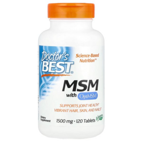닥터스베스트 MSM 1500mg 타블렛, 120정, 1개
