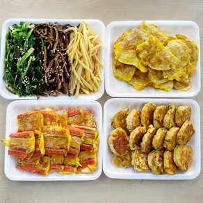 명품 수제전 추석 설날 명절 제사전 모듬전 4종, 1.8kg, 1개