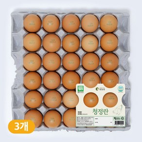 [당일산란]영신팜스 무항생제 특란 계란 달걀, 30구, 3개