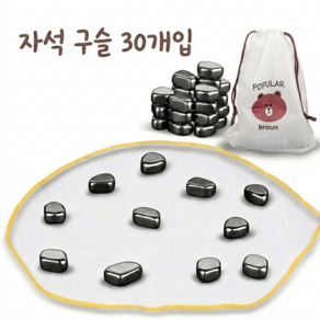 스테이필 클러스터 자석놀이 마그네틱 체스 보드게임, 1세트