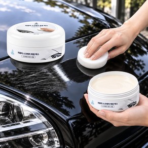 QOYO 자동차 스크래치 복원 왁스 차량용 흠집 제거 광택 크림 도장면 관리, 120g