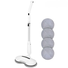 <국산>신일 듀얼 무선 물걸레 청소기/극세사 패드 4P 증정/LED 라이팅/배터리 잔량표시