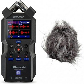 APH - 4E 키트가 장착된 줌 H4Essential 4트랙 32비트 플로트 레코더 번들