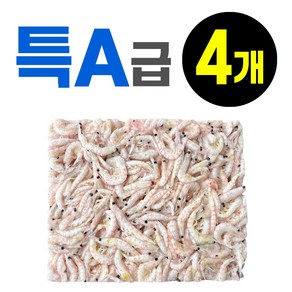 동원 알이큰 특A급 밑밥크릴 M 사이즈 1.5Kg 세트 감성돔 참돔용 백크릴 밑밥 크릴 낚시미끼 집어제 각크릴, 4개