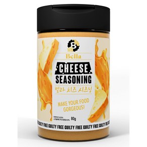 벨라 제로 치즈시즈닝, 80g, 1개